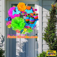 Fiesta Front Door Wreath