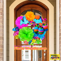 Fiesta Front Door Wreath