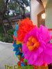 Fiesta Flower Pink crepe paper flower