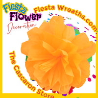 Fiesta Yellow Crepe Paper Flower