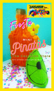 Fiesta Bottle Decoration Mini Pinata Fiesta Bottle Decoration Mini Pinata - Fiesta Arts DesignsMini Pinata