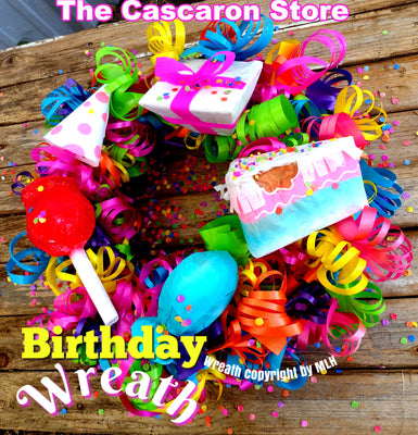 birthday Party Wreath decoration