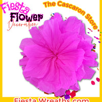 Fiesta Flower Pink crepe paper flower